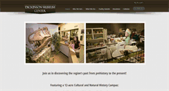 Desktop Screenshot of dickinsonmuseumcenter.com